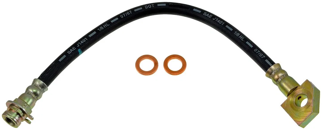 H38615 – DORMAN Brake Line, OE Replacement 11.88 Inch Segment 1 Length/ 12.25 Inch Segment 1 Overall Length Single Ho...